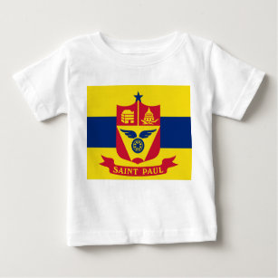 Flag of Saint Paul (Minnesota) Baby T-Shirt