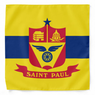 Flag of Saint Paul (Minnesota) Bandana