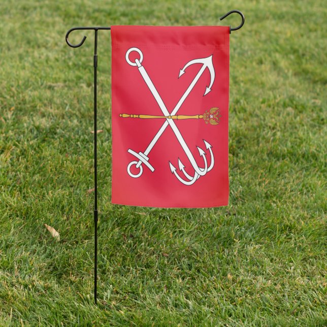 Flag of Saint Petersburg, Russia (In SItu)