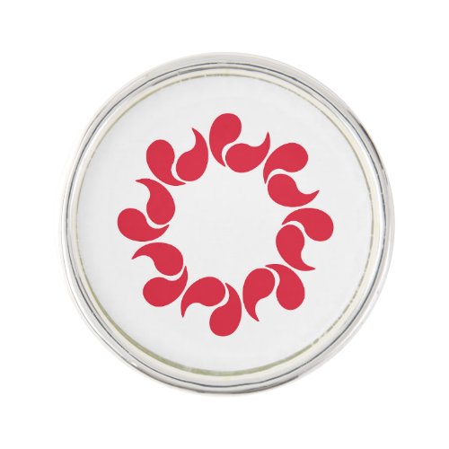 Flag of Saitama Prefecture Japan Lapel Pin