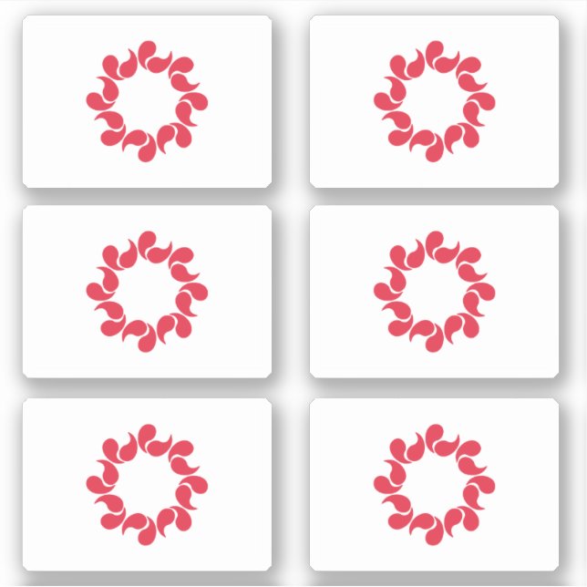 Flag of Saitama Prefecture, Japan Sticker (Front)