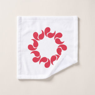 Flag of Saitama Prefecture, Japan Wash Cloth