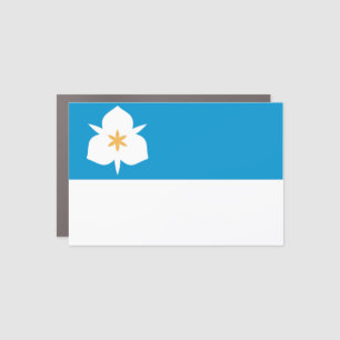 Flag of Salt Lake City, Utah Car Magnet
