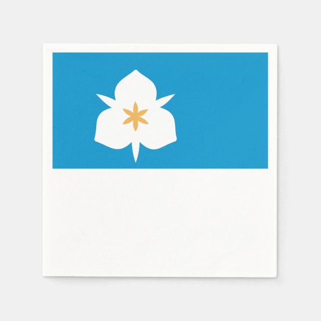 Flag of Salt Lake City, Utah Napkins (Front)