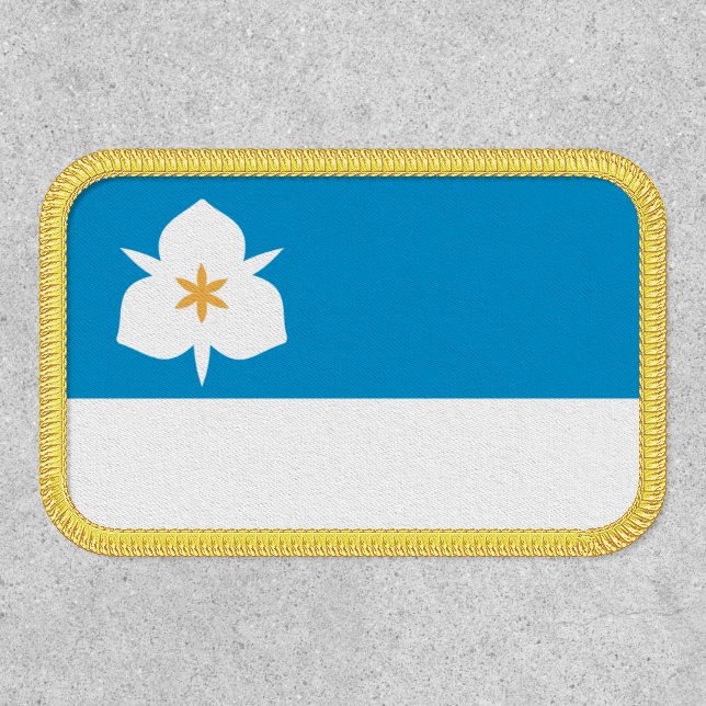 Flag of Salt Lake City, Utah Patch (Front)