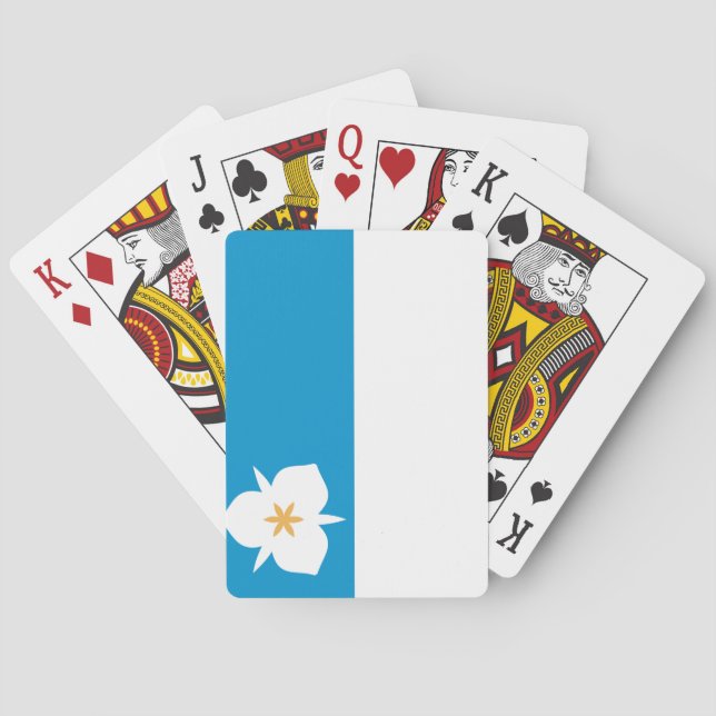 Flag of Salt Lake City, UtahParty Hat Poker Cards (Back)
