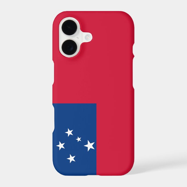 Flag of Samoa Iphone Case (Back)