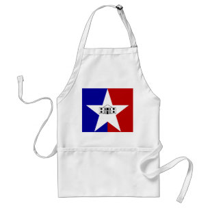Flag of San Antonio, Texas Adult Apron