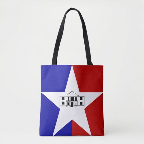 Flag of San Antonio Texas Tote Bag