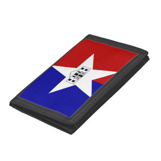 Flag of San Antonio, Texas Trifold Wallet