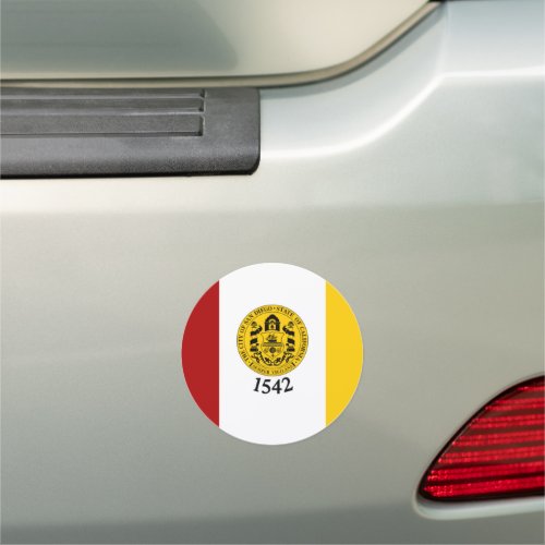 Flag of San Diego California Car Magnet