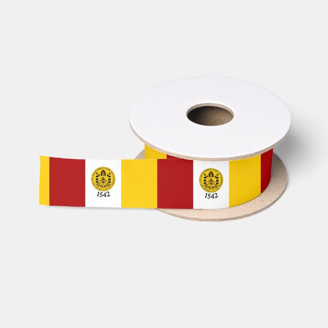 Flag of San Diego, California Satin Ribbon (Spool)