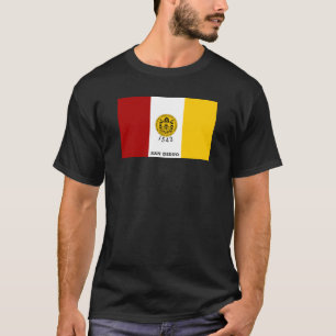 Flag of San Diego, California T-Shirt
