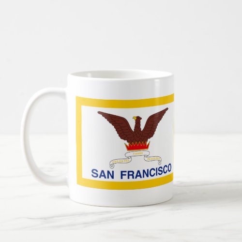 Flag of San Francisco California Coffee Mug