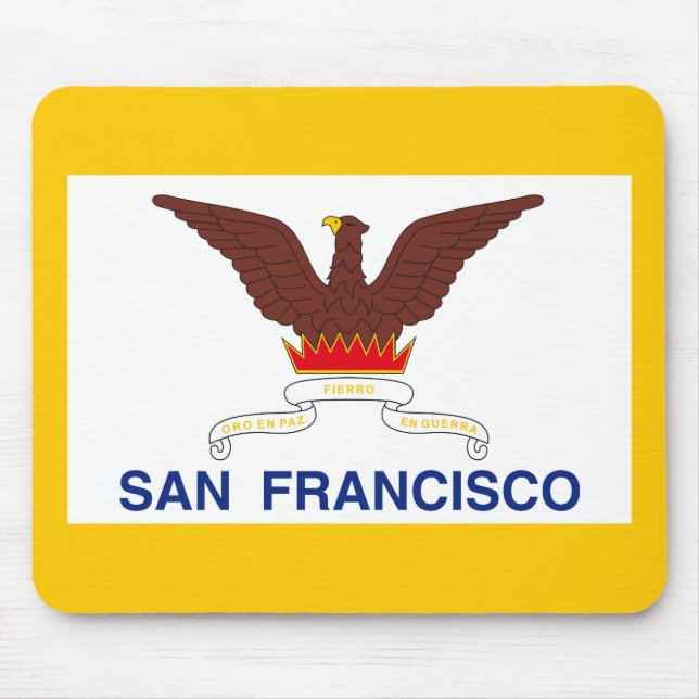 Flag of San Francisco, California Mouse Pad (Front)