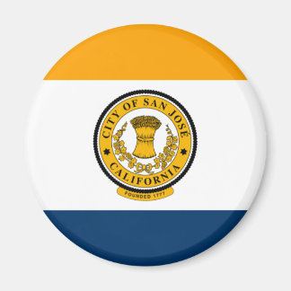 Flag of San Jose, California Magnet