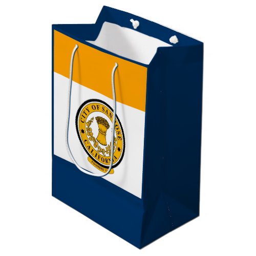 Flag of San Jose California  Medium Gift Bag