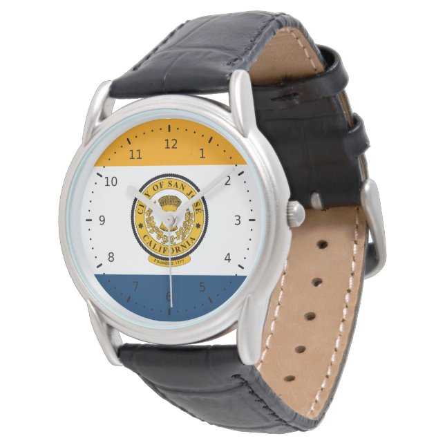 Flag of San Jose, California  Watch (Angled)