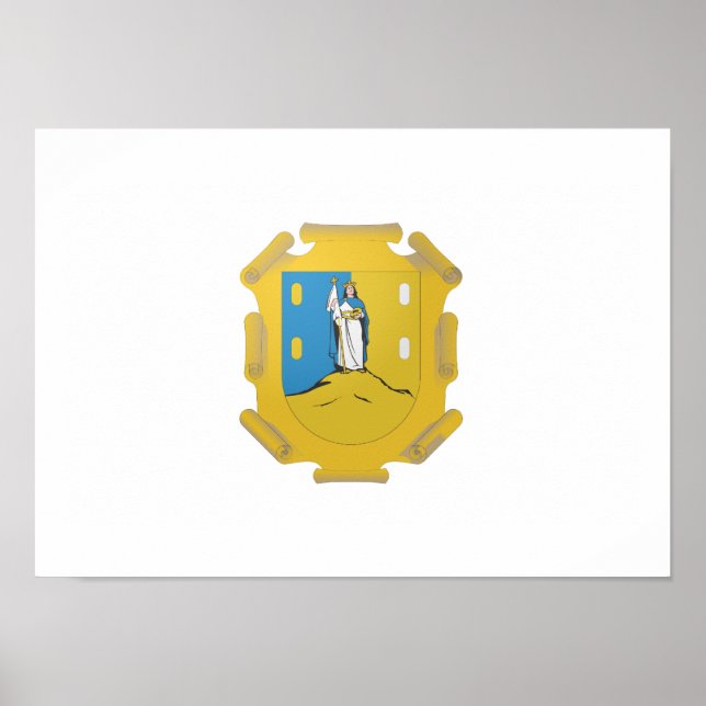 Flag of San Luis Potosi Poster (Front)