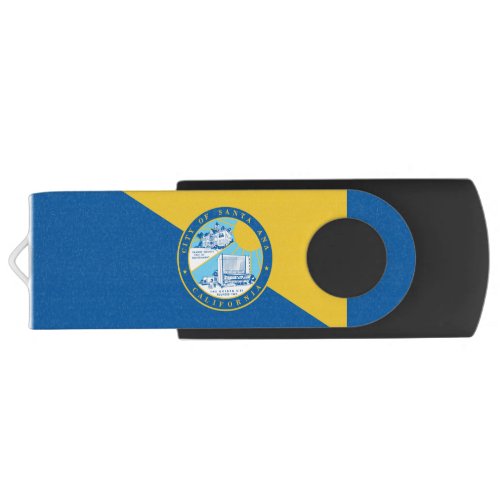 Flag of Santa Ana California Flash Drive