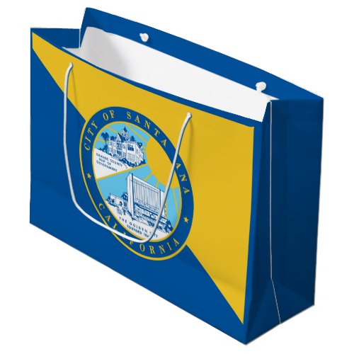 Flag of Santa Ana California Large Gift Bag