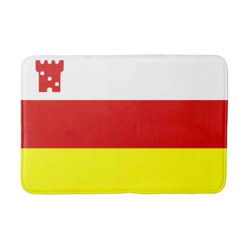 Flag of Santa Barbara California Bathroom Mat