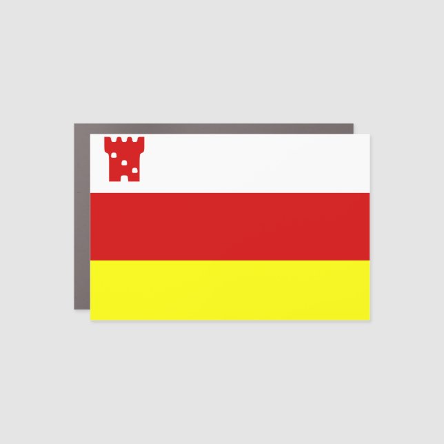 Flag of Santa Barbara, California Car Magnet (Front)