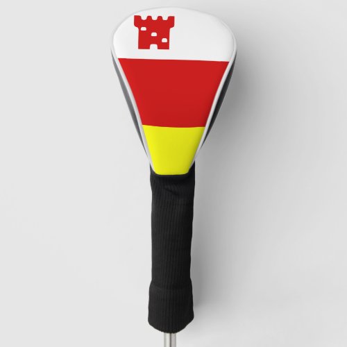 Flag of Santa Barbara California Golf Head Cover