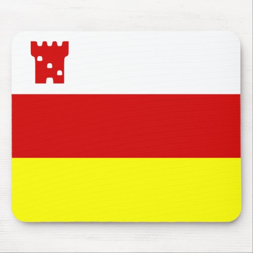 Flag of Santa Barbara California Mouse Pad