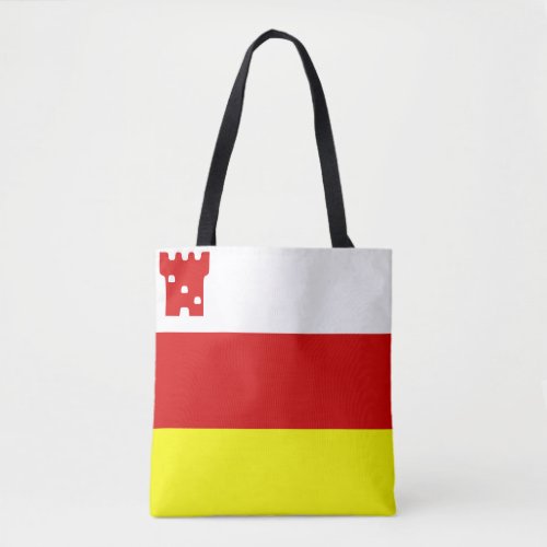 Flag of Santa Barbara California Tote Bag