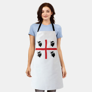 Flag of Sardegna (Italy) Apron