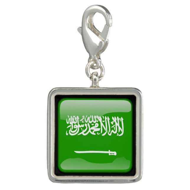 Flag of Saudi Arabia Charm (Front)