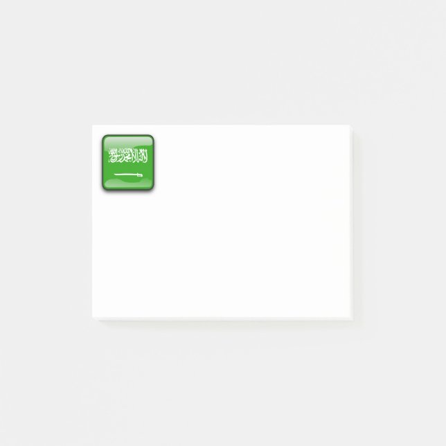 Flag of Saudi Arabia Post-it Notes (Front)