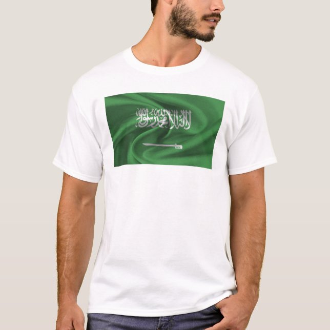 Flag Of Saudi Arabia T-Shirt (Front)