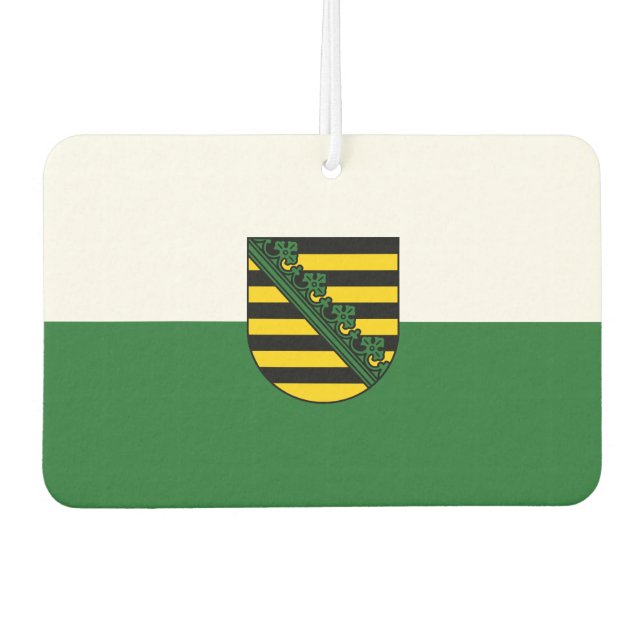 Flag of Saxony Air Freshener (Front)