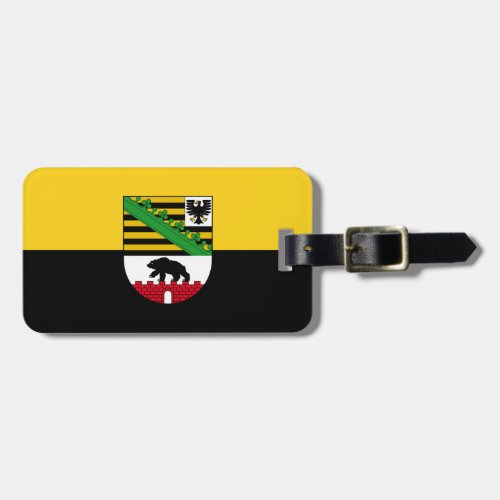 Flag of Saxony_Anhalt Luggage Tag