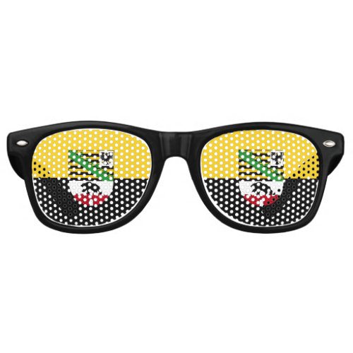 Flag of Saxony_Anhalt Retro Sunglasses