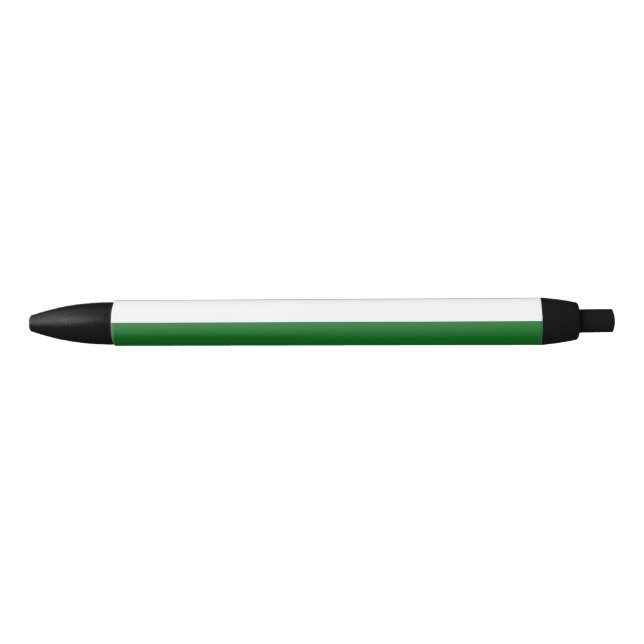 Flag of Saxony Black Ink Pen (Front)
