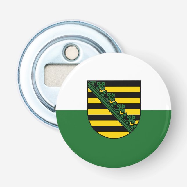 Flag of Saxony Bottle Opener (Front)