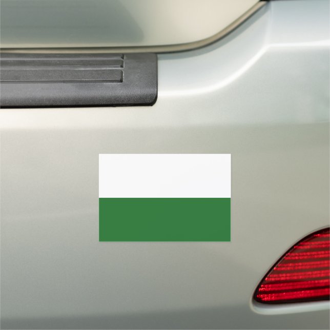 Flag of Saxony Car Magnet (In Situ)