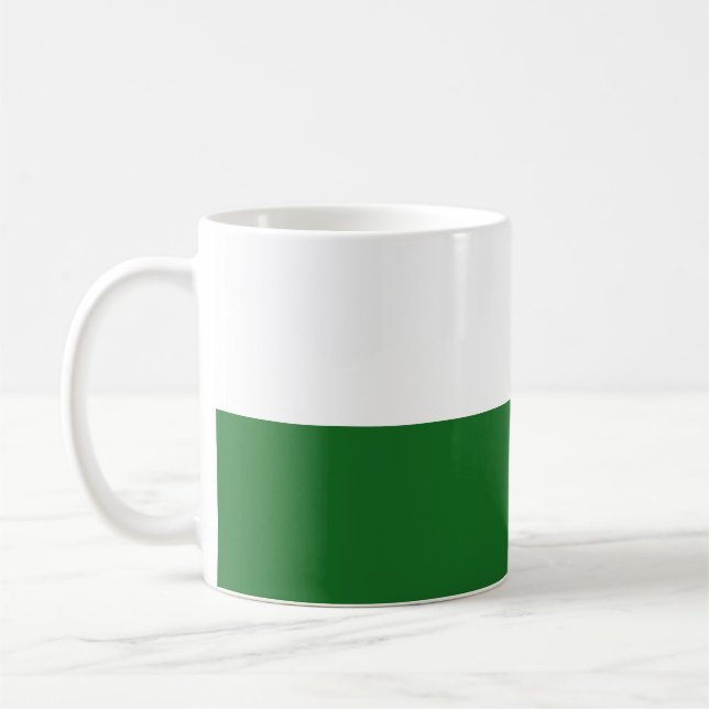 Flag of Saxony Coffee Mug (Left)