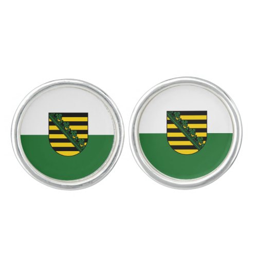 Flag of Saxony Cufflinks