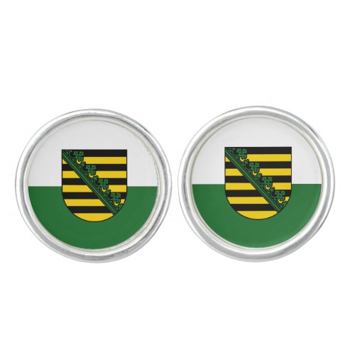 Flag of Saxony Cufflinks