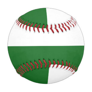 Flag of Saxony (German State) Baseball