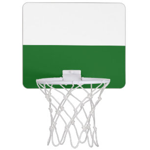 Flag of Saxony (German State) Mini Basketball Hoop