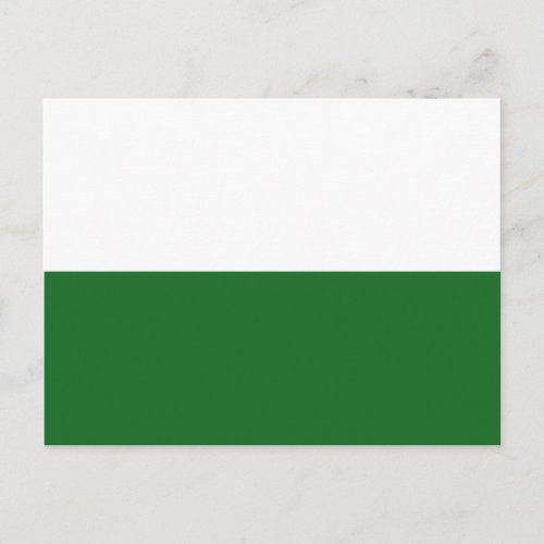 Flag of Saxony Postcard