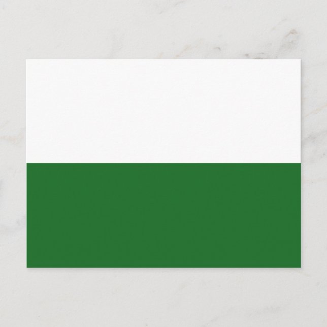 Flag of Saxony Postcard (Front)