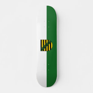 Flag of Saxony Skateboard