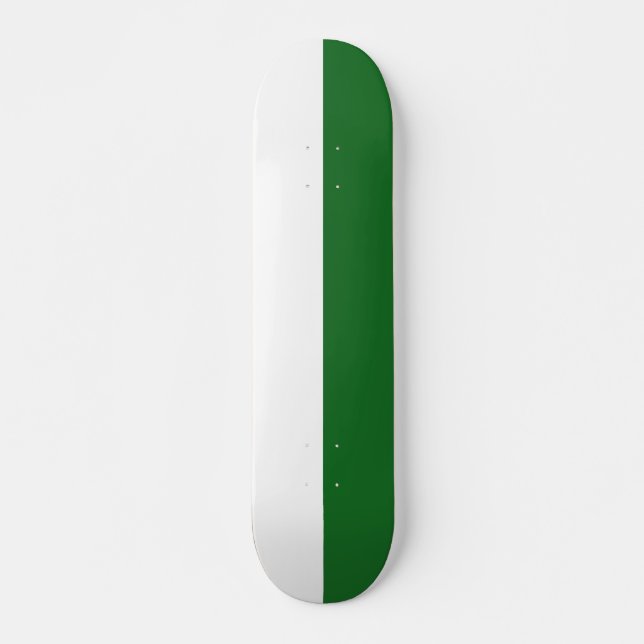 Flag of Saxony Skateboard (Front)