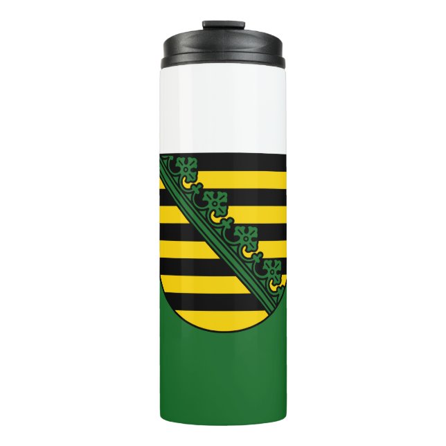 Flag of Saxony Thermal Tumbler (Front)